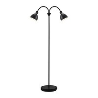Bodenleuchte Ray Double Nordlux Schwarz Mit Flexarm Stehleuchte Stehlampe E14