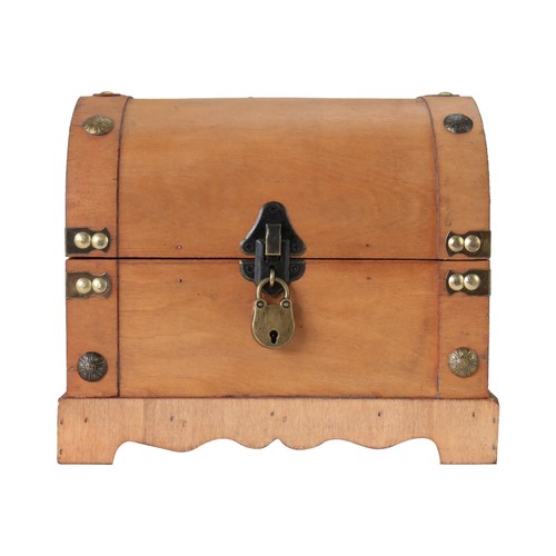 HMF Holztruhe Schatztruhe Holz Schatzkiste Piratentruhe Holzkiste versch. Größen - Bild 73 von 76