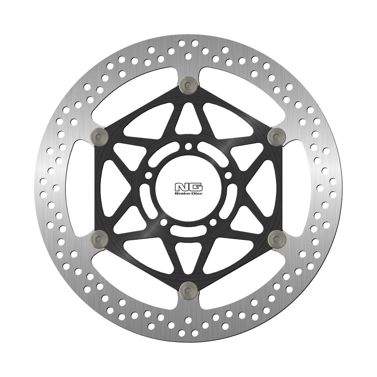 Disque avant NG haute friction en acier inoxydable pour Ducati 1198S