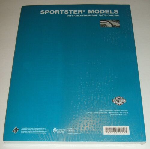 Harley 2014 Sportster Parts Manual 883 1200 Xl Forty Eight Iron 883 Superlow - Picture 2 of 2