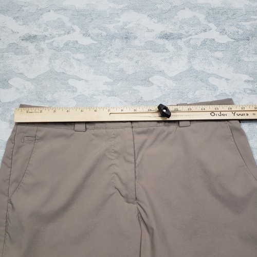 Nike Golf Shorts Womens 10 Brown Tour Performance Dri-fit Stretch - Picture 6 of 11
