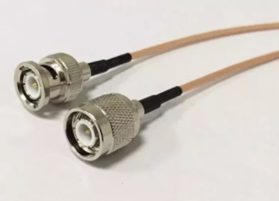 8  TNC male plug to BNC male pigtail cable RG316 20cm wireless lead adapter Good