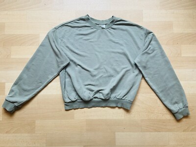Divided H&M Sweatshirt Sweater Mädchen Pullover olivfarben in M