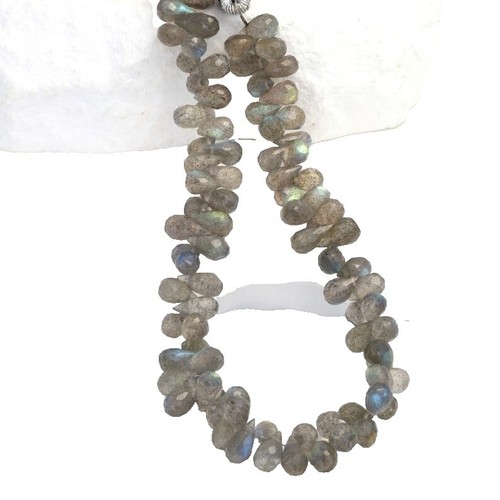 54.05 Cts 100% Natural Azul Llamativo Labradorita Ovalado Cabujón