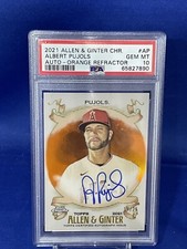 2022 Topps Allen & Ginter Chrome Baseball Cards Checklist and Odds 26