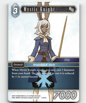 Final Fantasy - Mystic Knight - Opus V | eBay