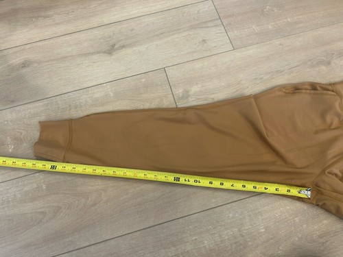 Old Navy Active Leggings Womens Small Brown Tan Powersoft Jogger Stretch Pants - Picture 9 of 10