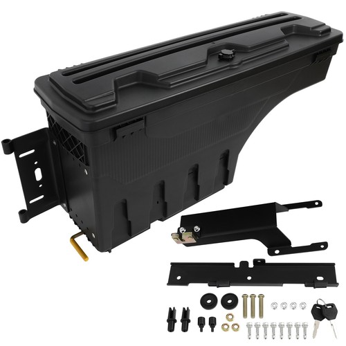 Truck Bed Storage Tool Box Left Side For 15-22 Ford F150 Swing Case Wholesale - Picture 19 of 19