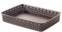 Curver Aufbewahrungsbox Organisationsbox Ordnungsbox Kiste Braun Rattan 25L