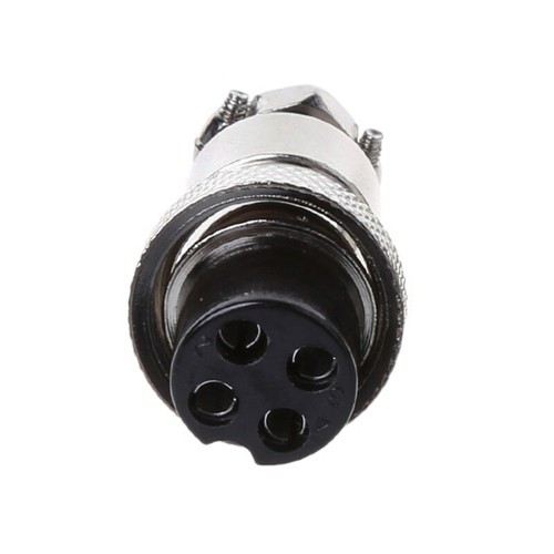 GX16 3/4/8 Pin Female Circular Butting Aviation Socket Plug Wire Panel Connector - Picture 8 of 9