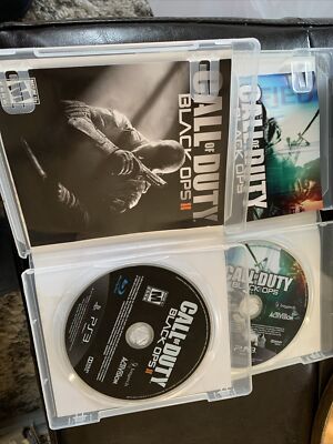 Call of Duty Black Ops I & II 1 & 2 Double Pack Playstation