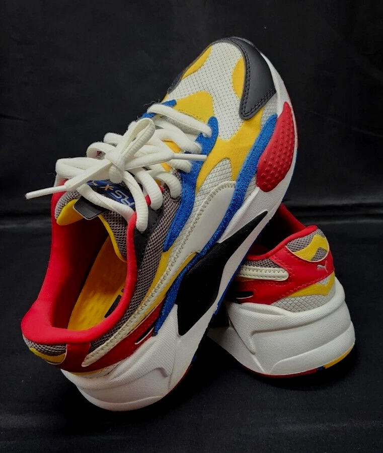 ZAPATOS DEPORTIVOS PUMA RS-X3 #372357-04 JOUTH PUZZLE JR 372357-04 Talla 5C Foto 4 de 4