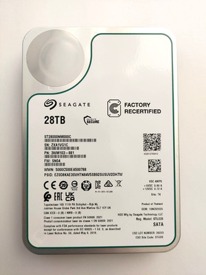 Seagate Exos 28TB ST28000NM000C HDD DEFEKT Ersatzteil PCB Platine Spender