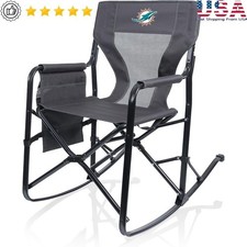 Durable Portable Rocking Chair Heavy Duty Foldable All-Weather Comfort New