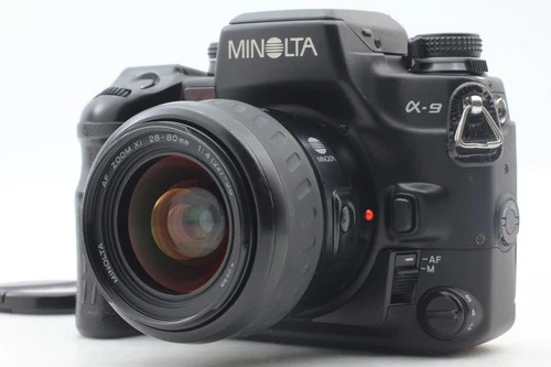 [N.MINT] Minolta α-9 a-9 Maxxum Dynax Film Camera Body 28-80mm Lens From JAPAN
