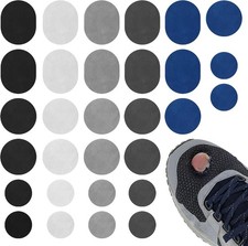 30pcs Self-Adhesive Shoe Repair Patches for Holes  Crease Protection - 3 Sizes