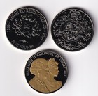 Guernsey Three £5 coins 2015-2021 all different #22