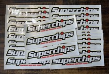 Bargain Lot 25 Superchips Racing Super Glossy Sticker Nhra Hot Rod Big 12 X 3
