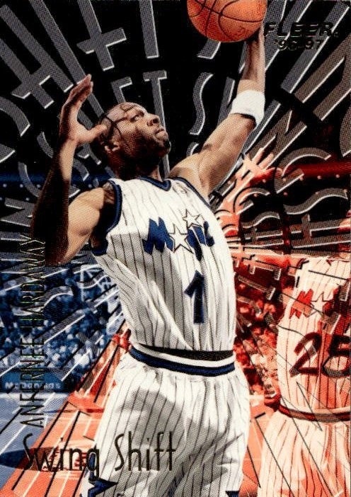 Figurina NBA Fleer Ultra Big Shots 1997/98 # 4 Anfernee Hardaway Orlando Magic