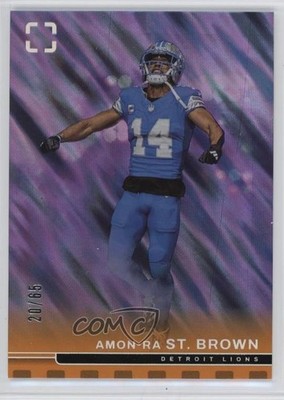 2025 Panini Photogenic Orange 20/65 Amon-Ra St Brown #69 1g37