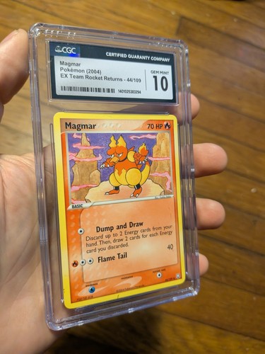 Magmar graded CGC 10 for sale on eBay