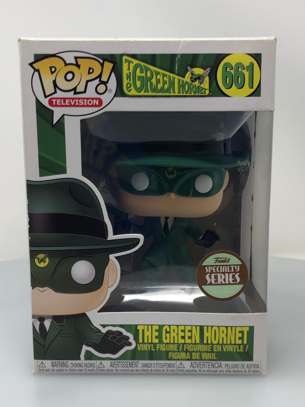 Funko Pop! Figura Vinilo Televisión The Green Hornet #661 Caja Dañada Ver Fotos