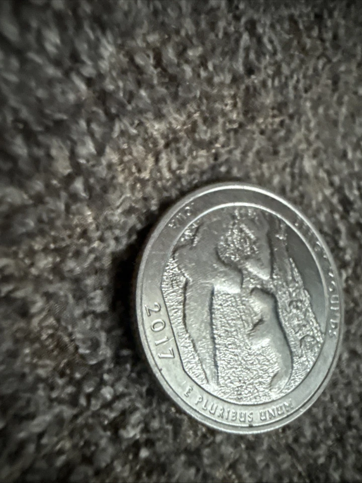 Its Iowa Most Valuable 2017 Effigy Mounds Quarter Error Rare,It Is Beautiful - Image 2 of 4