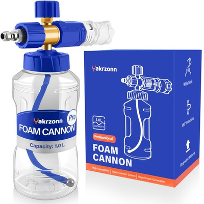 #ad Foam Cannon for Pressure Washer Professional Car Cannon Lance 1L Wide Mouth... $38.08