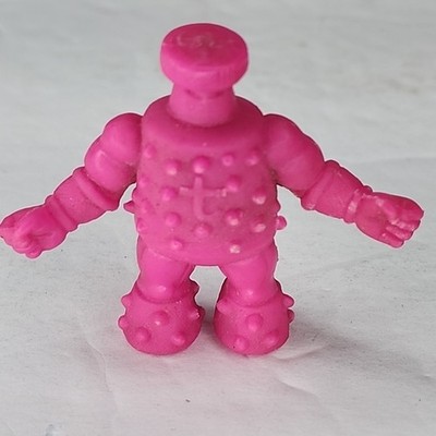 80's M.U.S.C.L.E. Men 2'' #201 Pink Color King The Tons B Kinnikuman Mattel
