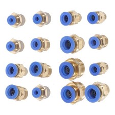 32Pcs Air Hose Quick Connect Fittings Kit Easy Installation Industrial Use