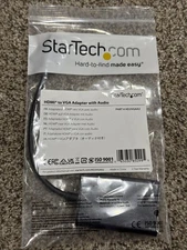 StarTech HDMI to VGA Video Adapter Converter w/ Audio - PC/Laptop HD2VGAA2