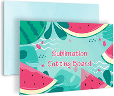 Sublimation Glass Cutting Board Blanks, Textured Tempered Glass Chopping Boards