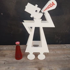 Campari Depero Display Gadget CAMPARI Design Matteo Ragni Vintage Modernariat