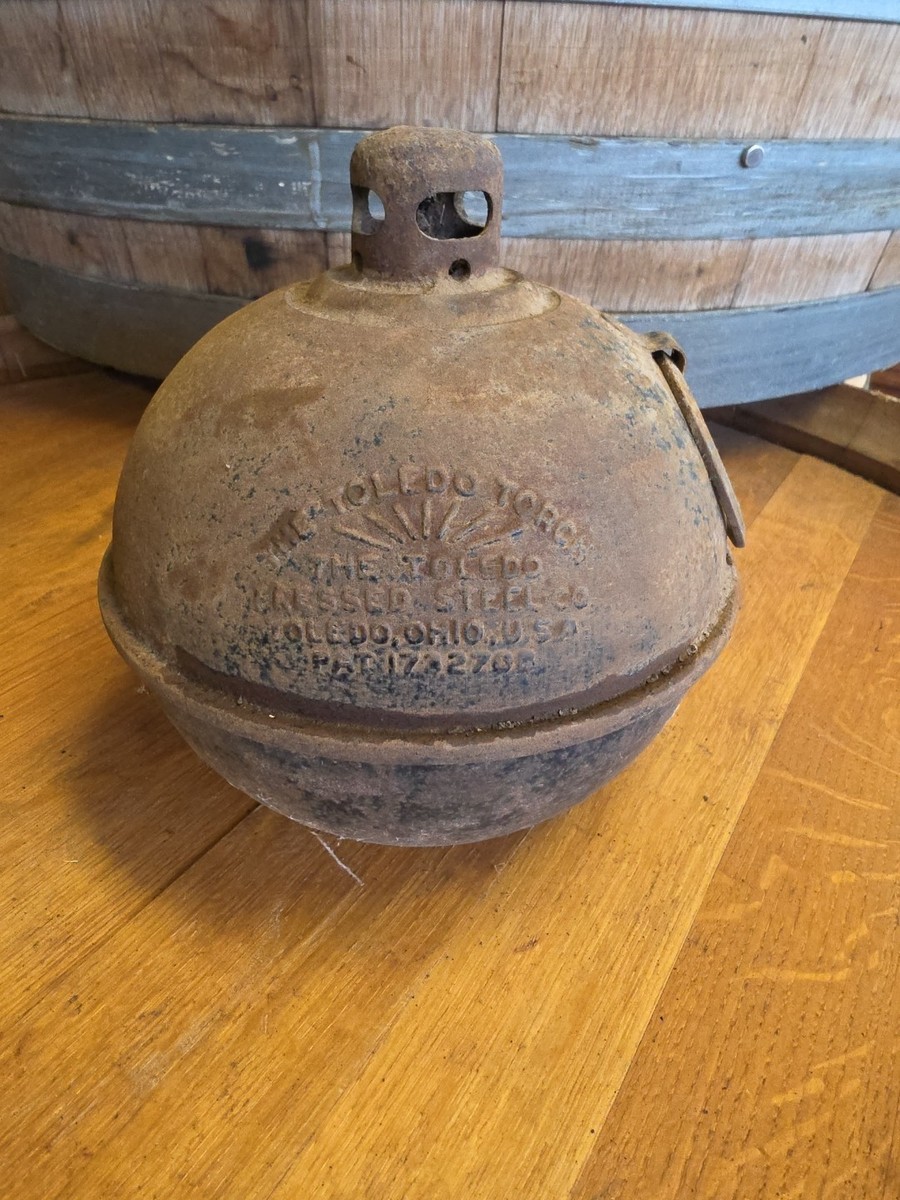 【いんどろん】ビンテージ40's　THE　TOLEDO　L 5311 Vintage Toledo Kerosene Smudge Pot, Road Flare, Torch. | eBay