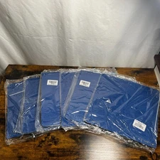6 ACCO Accodata Presstex Hanging Data Binders 54123 dark blue NEW free ship
