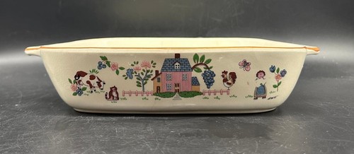 Vintage Jamestown Country Home 9.4” Square Baker Casserole Dish - Picture 2 of 4