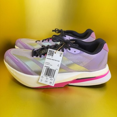 Adidas Adizero Boston 13 W Powder Plum Silver Metallic Pink