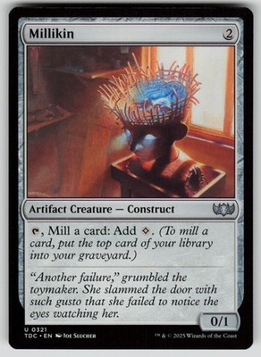 Millikin Normal U Commander: Tarkir: Dragonstorm 321 NM
