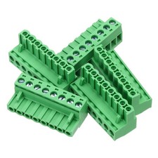 5PCS 8-Pin PCB Mount Screw Terminal Block Connectors 5.08mm/0.2inch Pitch