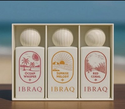 IBRAQ Summer Ocean Mini Perfume Set-3-piece- Gift long Lasting | 