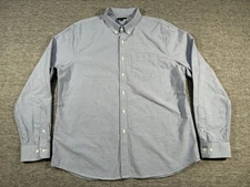 Flint & Tinder Oxford Shirt Mens XXL Blue USA Made Classic Heritage Preppy