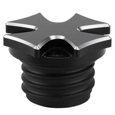 ⁺Motorcycle Crossed Fuel Oil Tank Cover CNC Billet Aluminum Cover Replacement