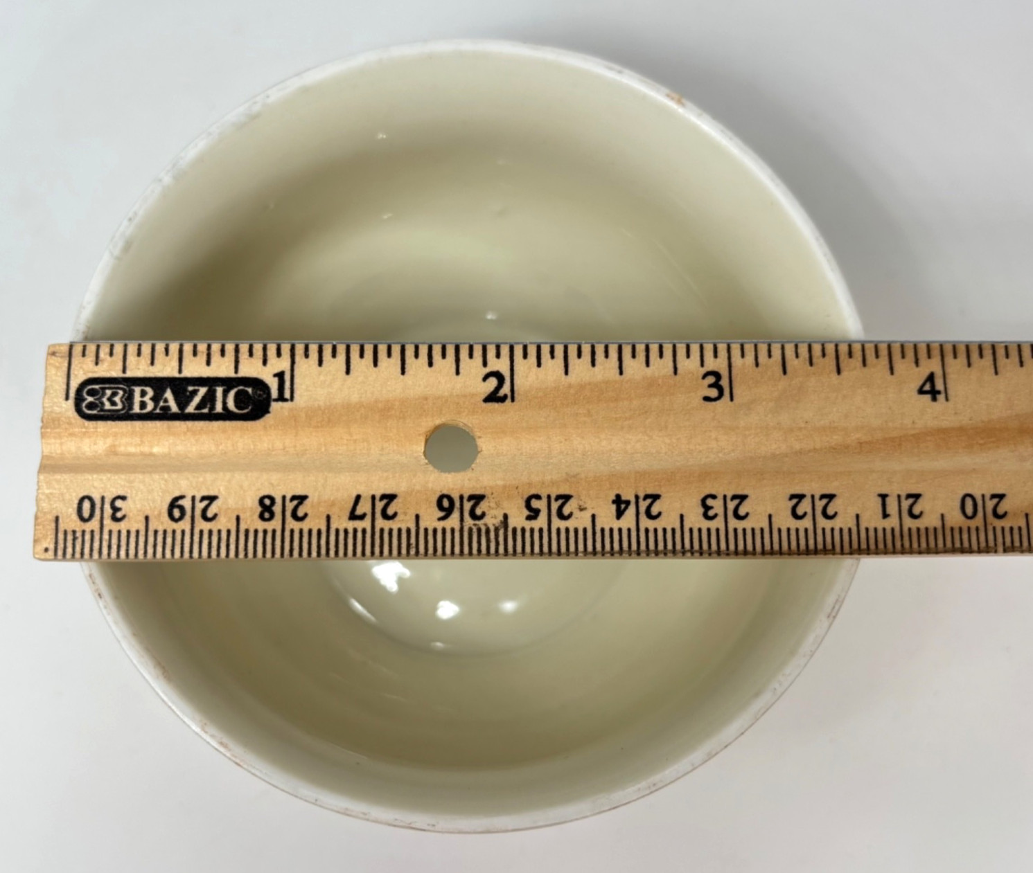 BOFCO Vintage Tea Cup Saucer & Under Plate Porcelain Floral Rose Creamy White