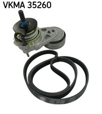 SKF Keilrippenriemensatz VKMA 35260 für SIGNUM VECTRA OPEL CORSA MERIVA ASTRA CC