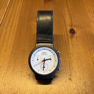 AUDI Swiss Quartz Herrenuhr made in Germany mit schweizer Uhrwerk von Harley