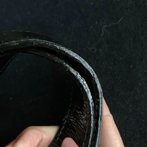 [Exc+5]Yves Saint Laurent Metropolis Rive Gauche Black Patent Enamel Leather bag - Picture 14 of 17