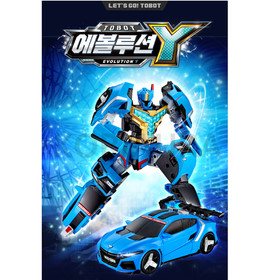 TOBOT EVOLUTION Y Big Size Racing Car Transformer Robot Korean Toy 2026