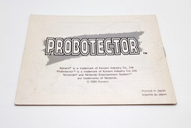 Probotector Nintendo NES FRA