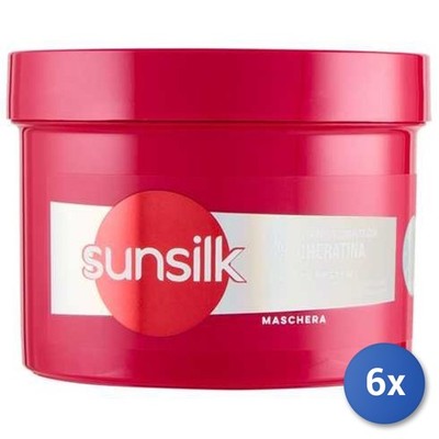 6x Konvolut Sunsilk Maske Keratin Ml 440