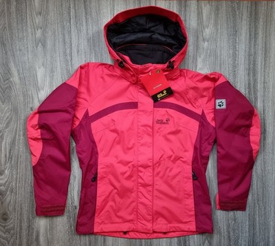 Jack Wolfskin Topaz Jacket Gr.S neu pale cherry Outdoor Jacke waterproof